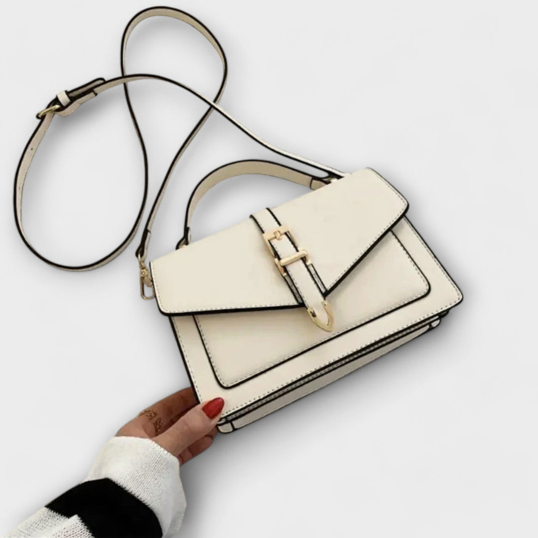 Fashionable women's structured shoulder bag, a durable and classic everyday essential