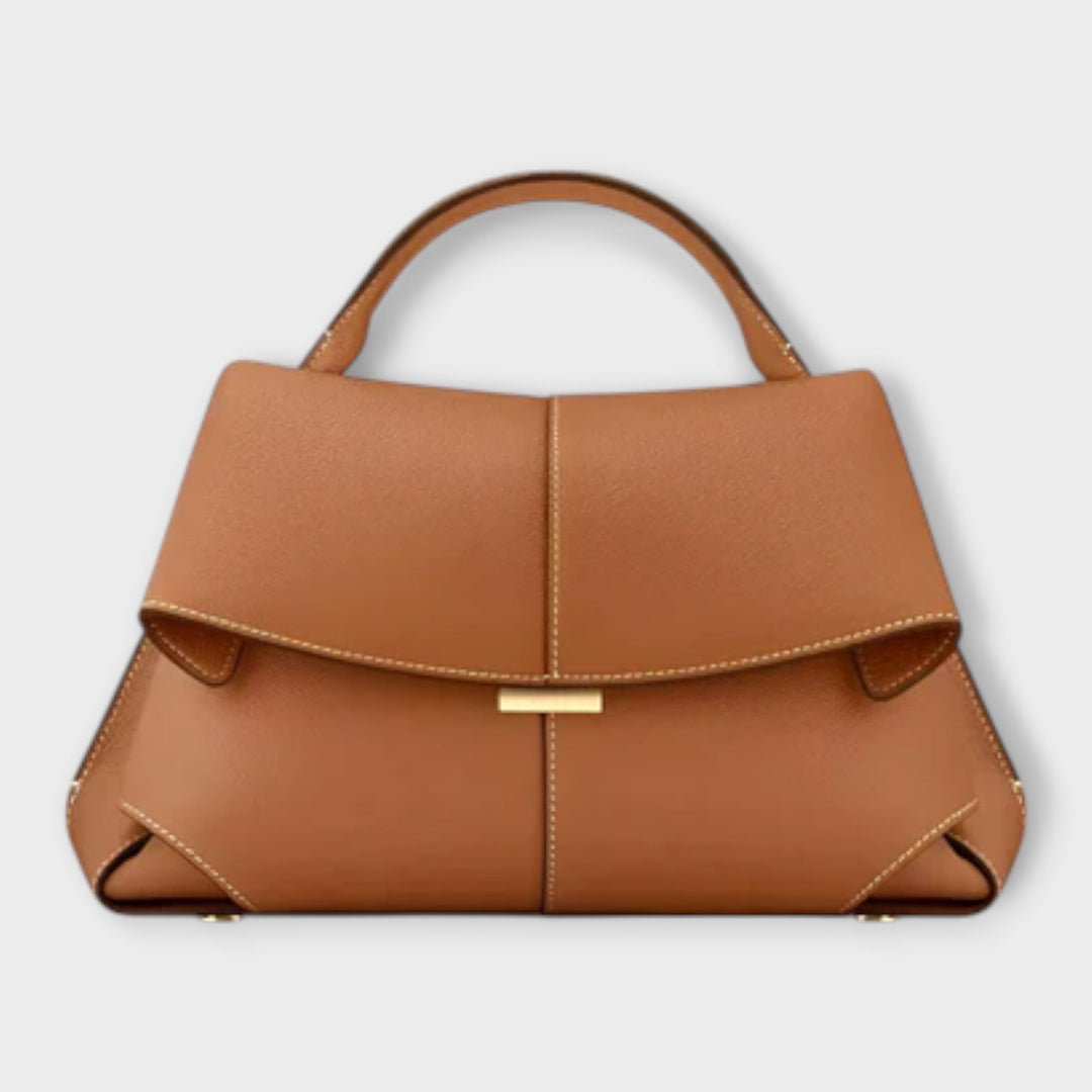 Fashionable women's structured top handle bag, a classic & elegant choice for work or daily use.