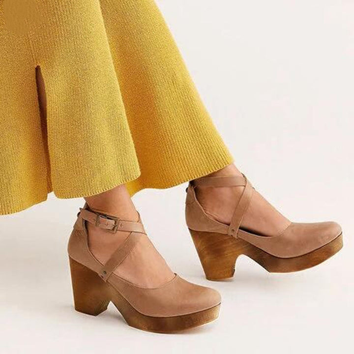 Spring summer women's closed toe wedge heels, combining style and comfortable footwear