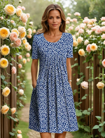 Blue floral