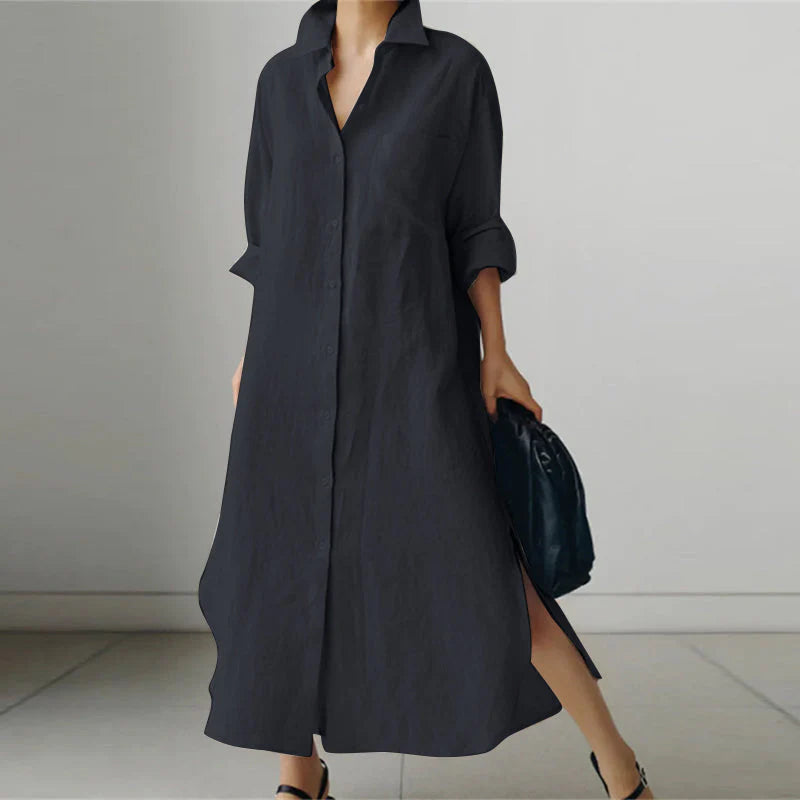 Stylish women's long summer dress, a new arrival described as elegant and flowy