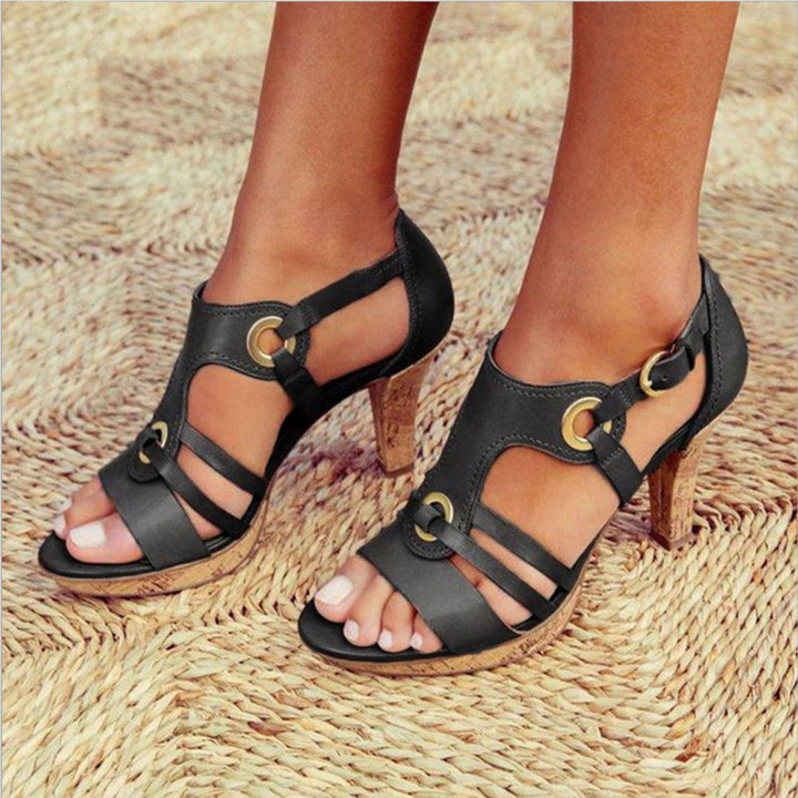 Elegant women's high heel sandals, perfect for evening wear, parties & dressy occasions. Stylish & comfortable.