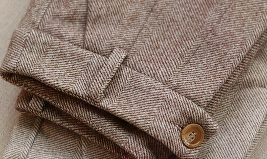 Stylish women's high-waist slim fit formal pants, perfect for office & business, showcasing elegant decorative details.