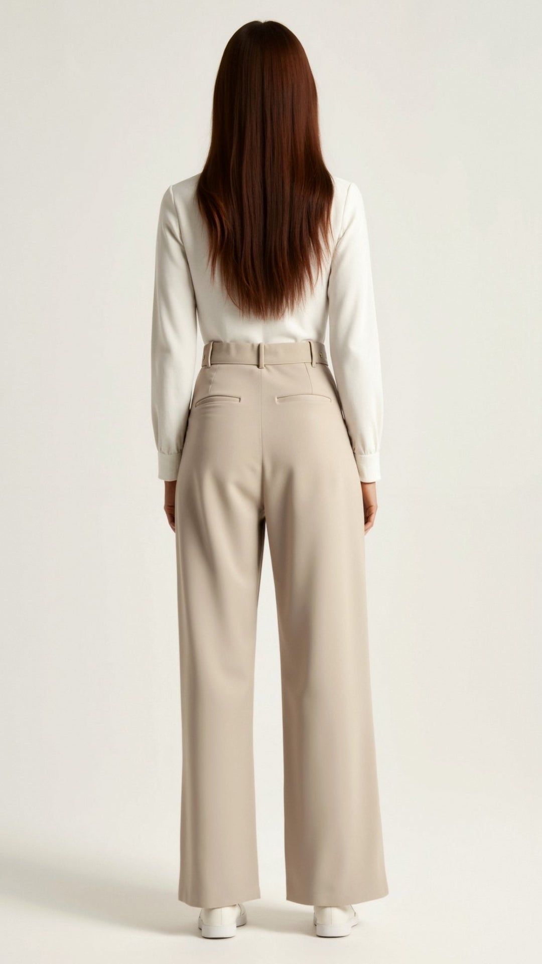 Casual women's wide leg trousers, high waisted and flowing, ideal for versatile wear