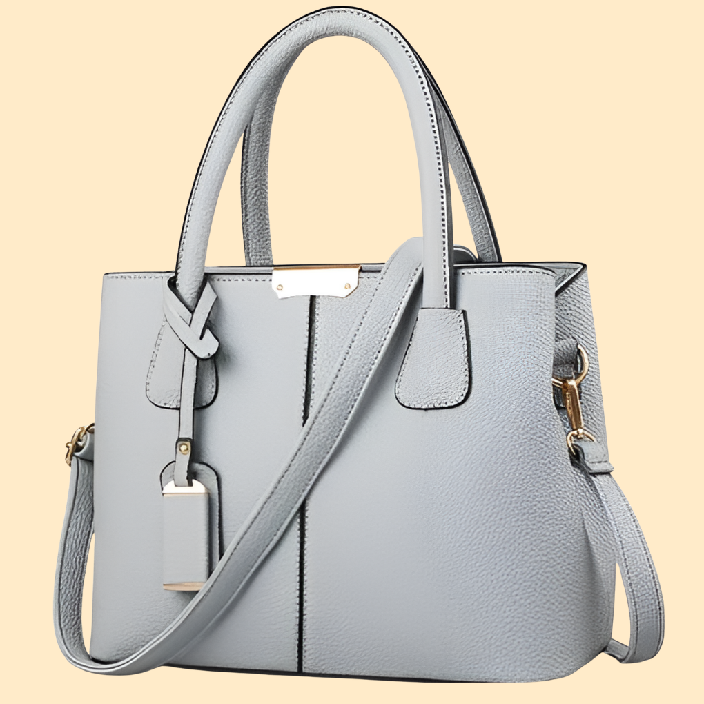 Stylish women's leather crossbody bag in a rich brown hue, ideal for casual and formal outfits.