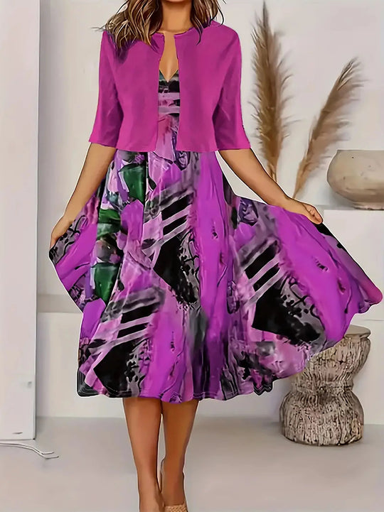 New fashion women's maxi dress, long and elegant, ideal for evening or day wear