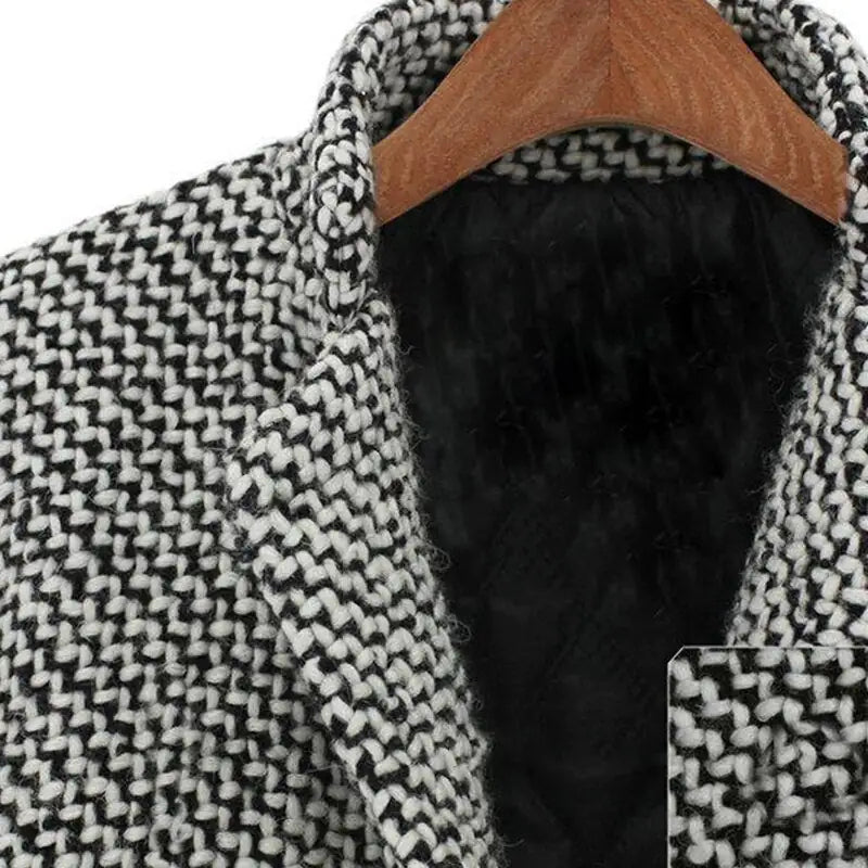 Sophisticated women's olive wool long coat, ideal winter fashion and elegant outerwear.