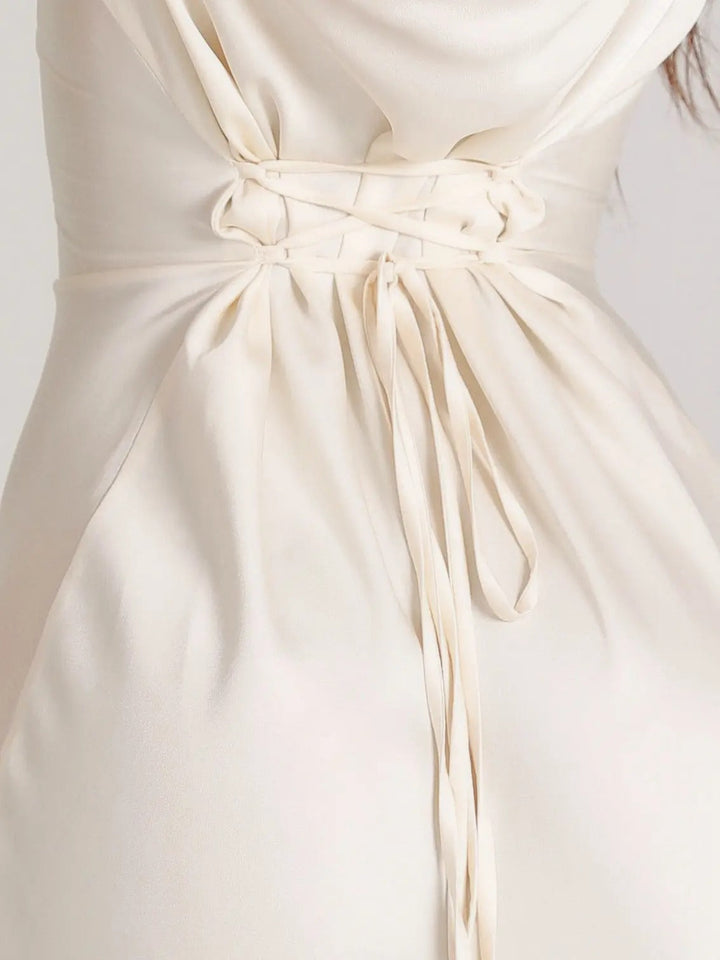 Beautiful women's long sleeve maxi dress, ideal for special occasion evenings and formal events.