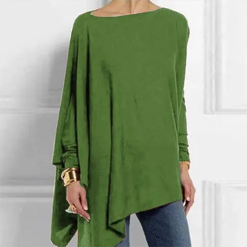 New women's long sleeve top, elegant design for casual and dressy looks