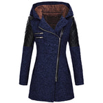 Dark Blue (with velvet hood)