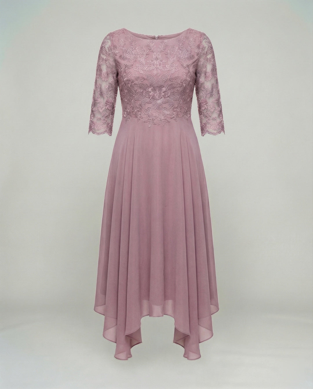 Premium women's elegant midi dress, a sophisticated choice for special events & formal parties.