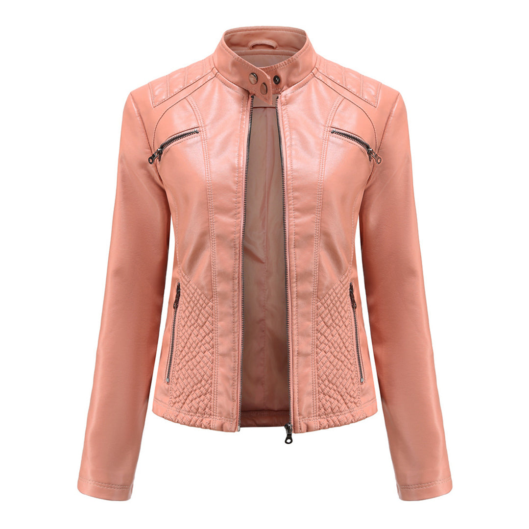 Beautiful women's relaxed fit spring jacket, a must-have for transitional weather outerwear.