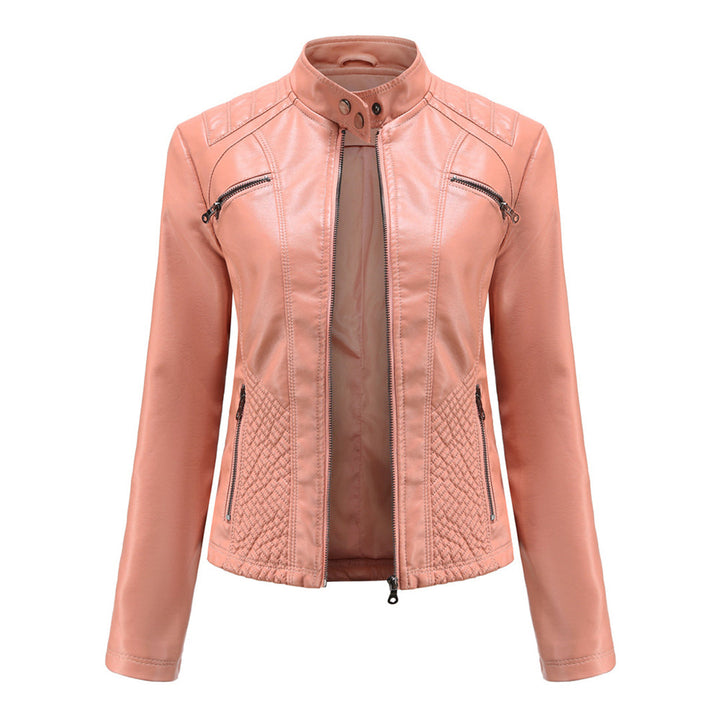 Beautiful women's relaxed fit spring jacket, a must-have for transitional weather outerwear.
