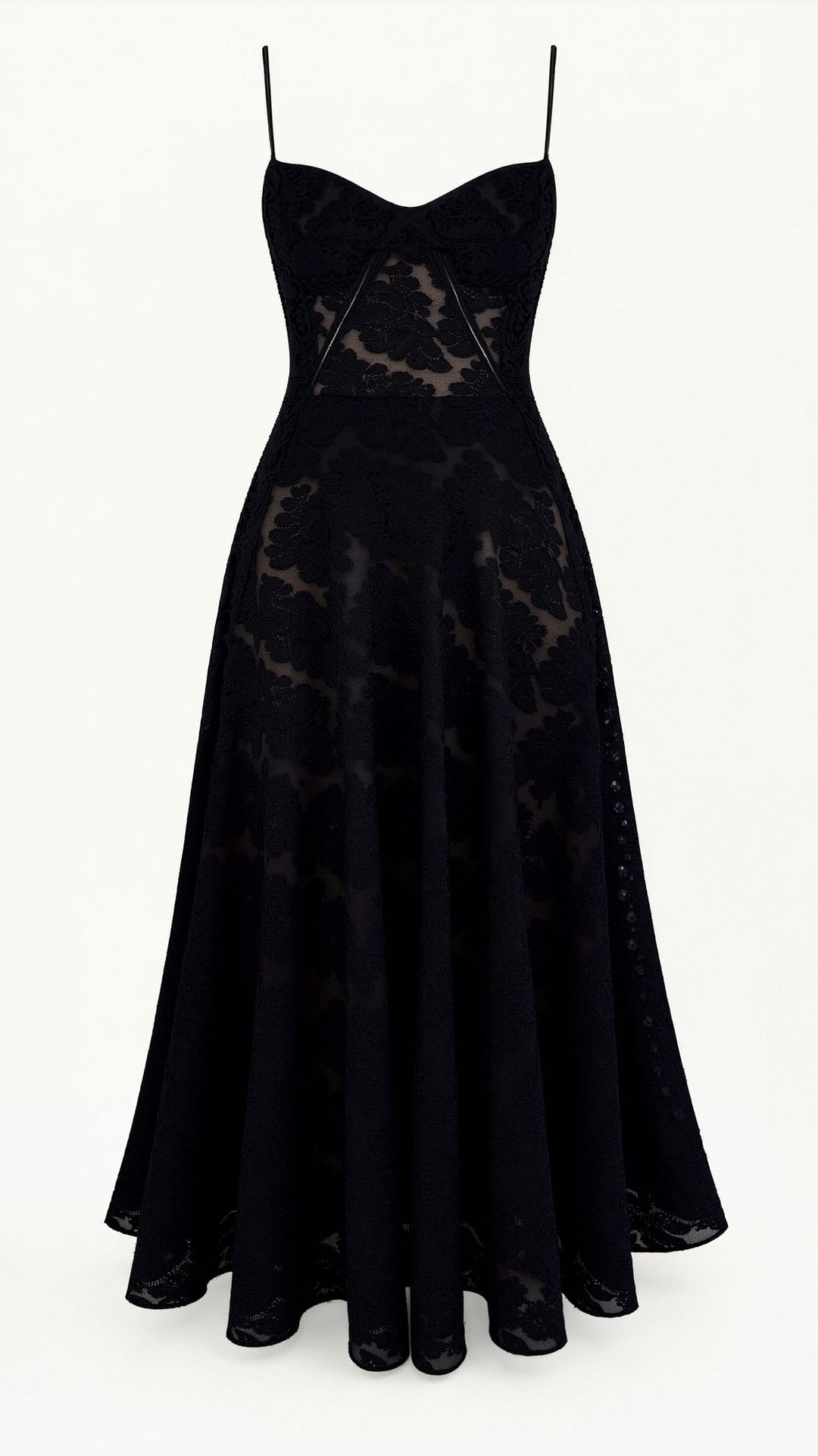 Timeless solid women's slip maxi dress, an elegant and formal option for weddings and evening events.