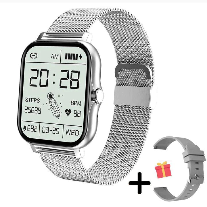 Beautifully designed women's elegant smartwatch, featuring advanced health monitoring & fitness tech.
