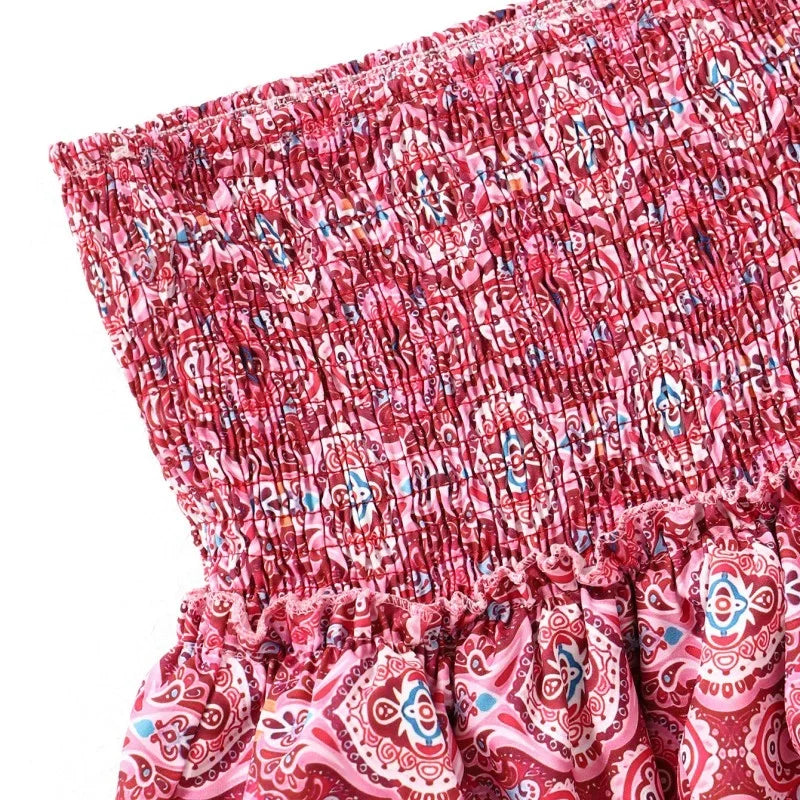 Versatile women's spring mini dress, casual yet chic with its skirt style hem.