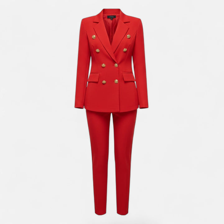 Versatile women's two-piece suit set, tailored for elegant, professional, and smart casual looks.