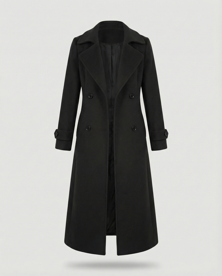 Sophisticated women's textured jacket, ideal for spring/autumn. Structured design with double front & pockets.