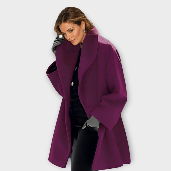 Elegant ladies transitional jacket, perfect for fall outings & spring events. Versatile seasonal outerwear.