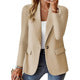 Professional women's velvet blazer, perfect for adding an elegant touch to business and everyday looks.
