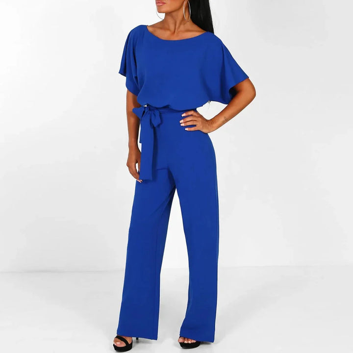 Comfortable women's wide-leg jumpsuit, perfect for day to night wear