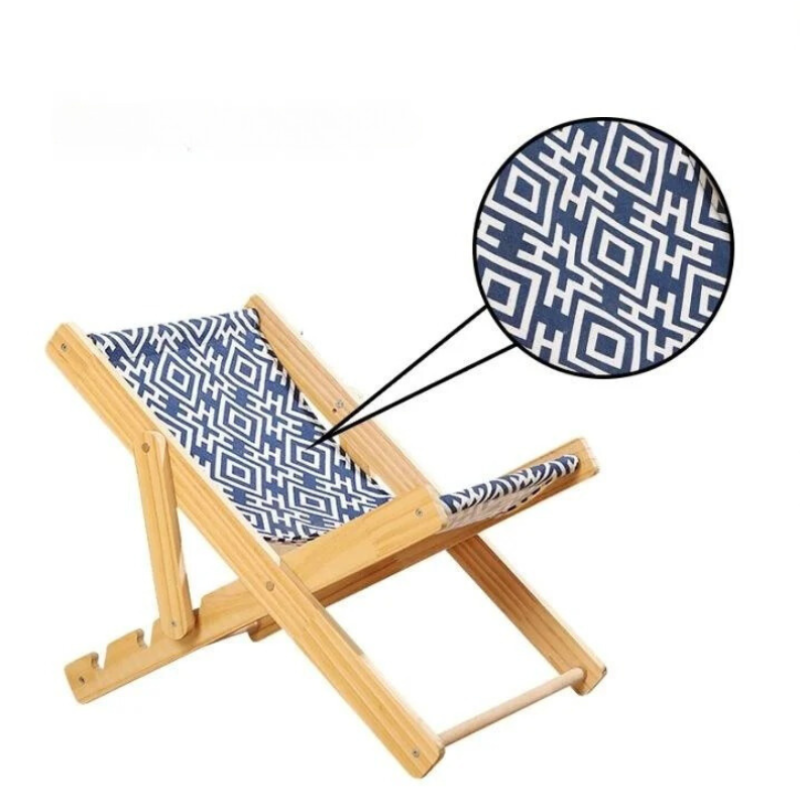 Adjustable elevated cat bed & scratcher with a soft, washable plush comfort cushion for cozy pet comfort.