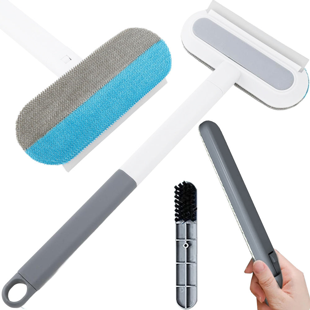 Durable pet cleaning tool to remove dog & cat hair from furniture, car interiors & bedding.