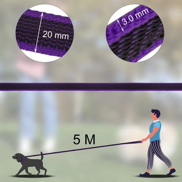 Comfortable grip waterproof dog leash for everyday durable use & long-lasting quality.