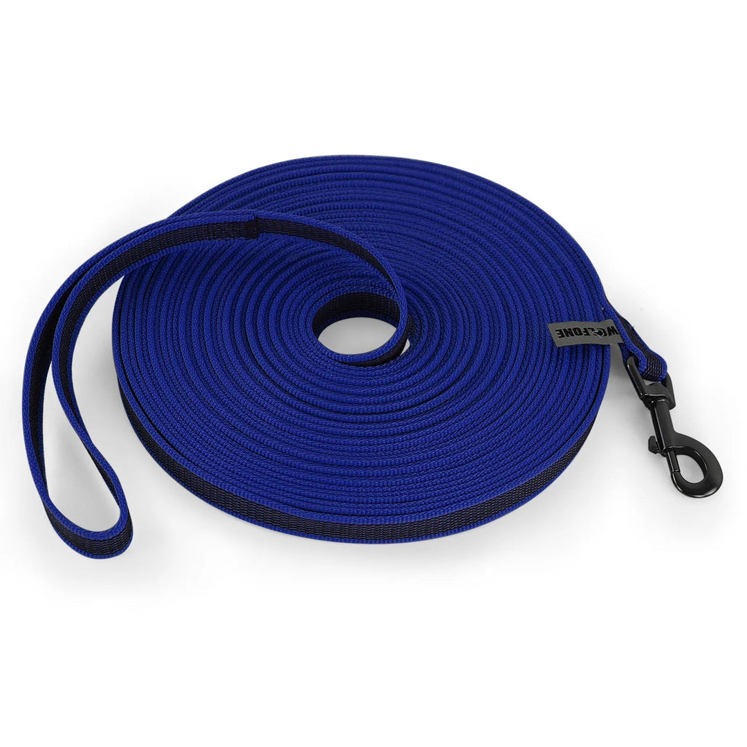 Nylon long dog lead, waterproof & heavy duty for reliable pet control and safety.