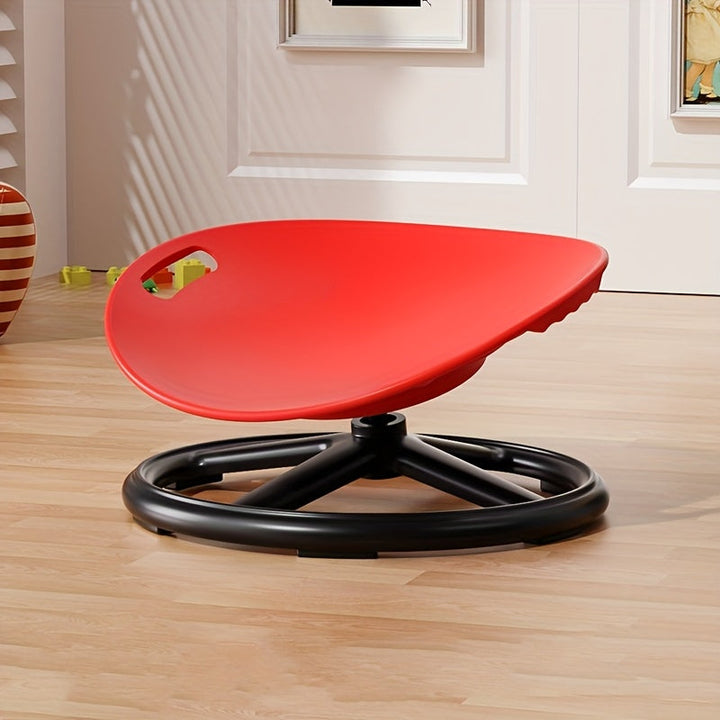 Ergonomic swivel chair for home office, promoting active sitting, excellent posture support, and comfort.