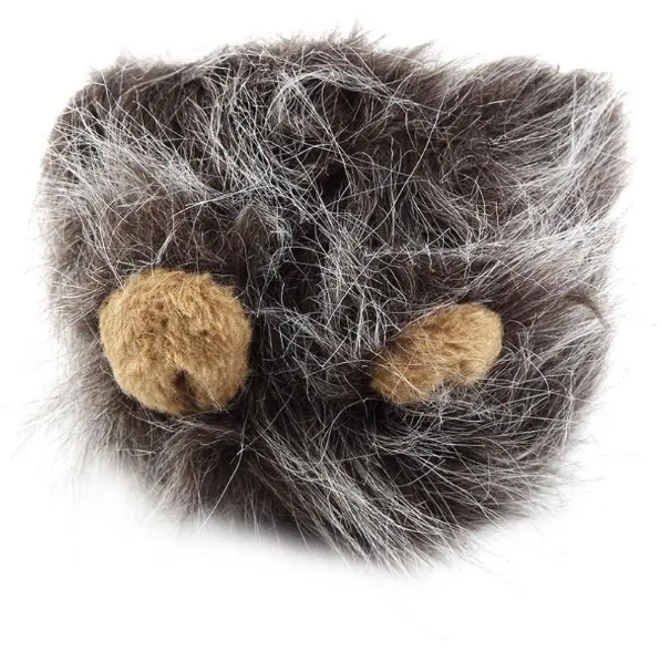 Hilarious lion mane cat costume, transforms your pet into a king! Great for funny photos, dress-up & gifts.