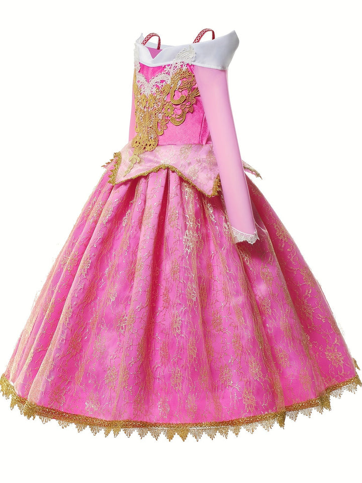 Deluxe Princess Dream Costume for girls, perfect for dress-up play, magical moments, and fantasy parties.
