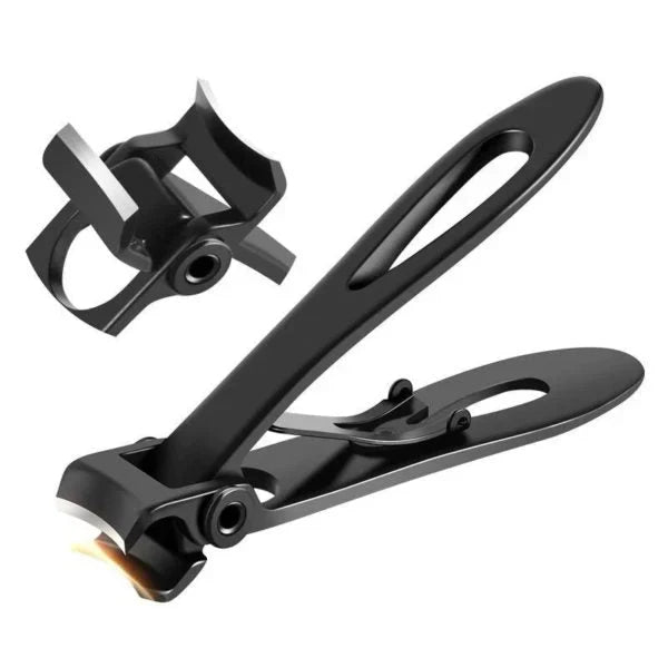 Heavy-duty stainless steel nail clippers for thick, hard, or ingrown nails. Ergonomic grip for easy grooming.