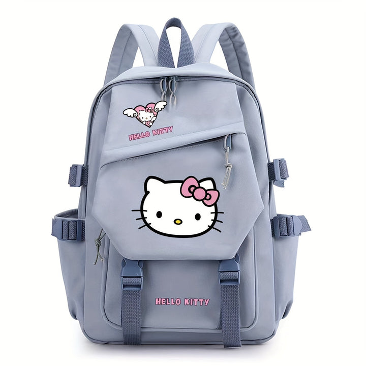 Hello Kitty girls' school backpack, perfect for magical adventures, daily use, and carrying essentials. Kids' daypack.