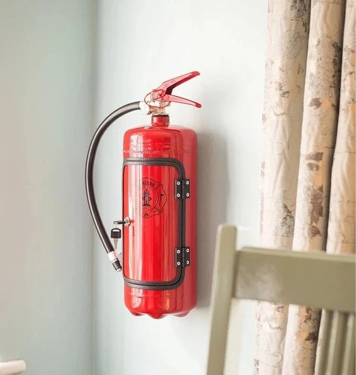 Modern HiddenFlame Secret Bar: A sleek, discreet drink storage solution and a unique home bar accessory.