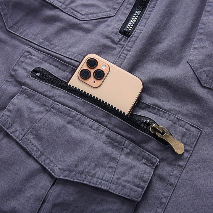 Versatile men's outdoor cargo shorts, perfect for summer casual wear or demanding adventure activities.