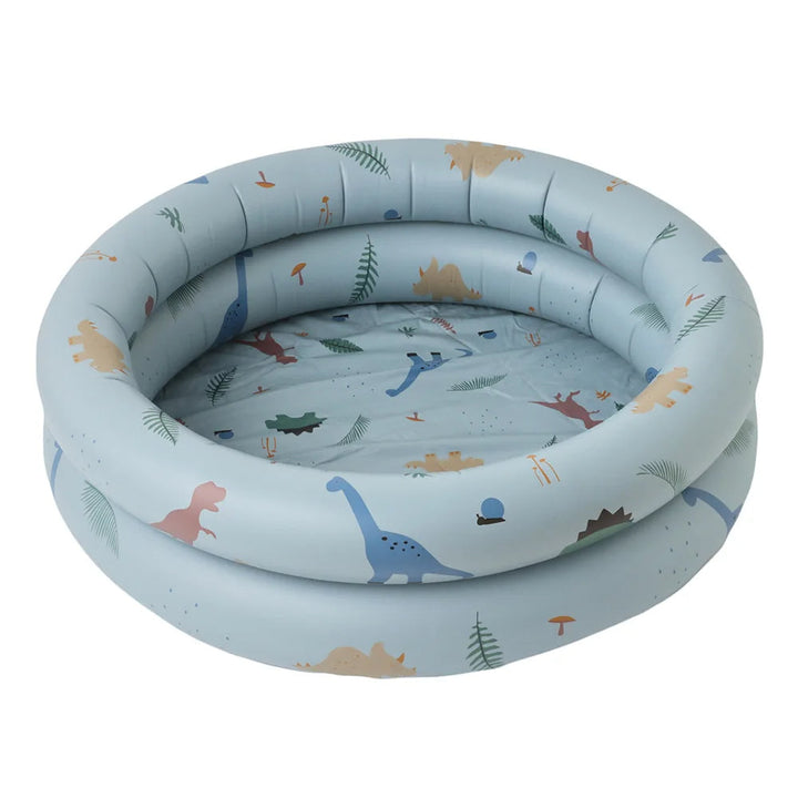 Inflatable baby pool for outdoor water fun. Easy setup toddler splash pool for backyard play. Perfect kids summer toy.
