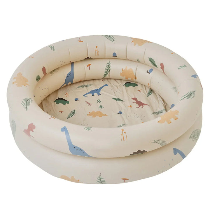 Portable inflatable baby pool, ideal kids outdoor toy for summer fun & water activities. Quick setup for toddlers.