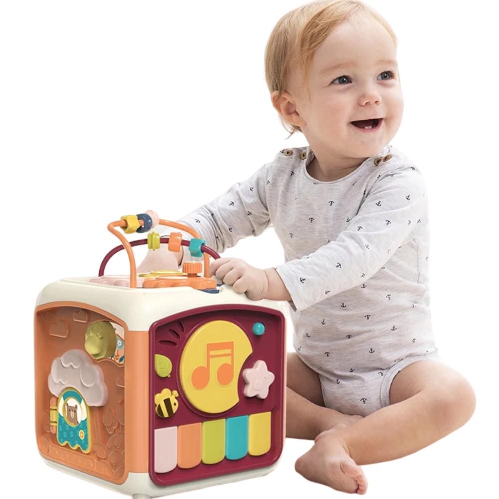 Toddler learning activity toy: baby keyboard drum. Encourages fine motor skill development and early musical exploration.