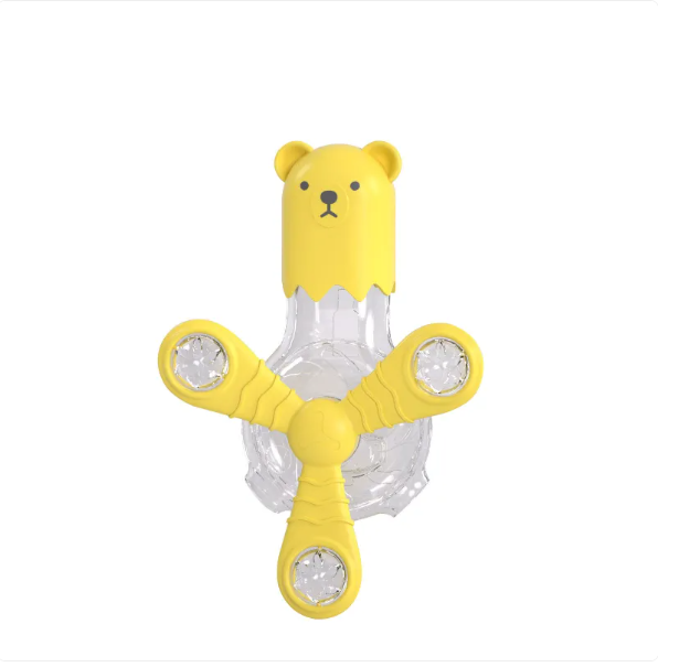 Bear interactive cat toy & food dispenser. Promotes mental stimulation, enrichment & slow feeding.