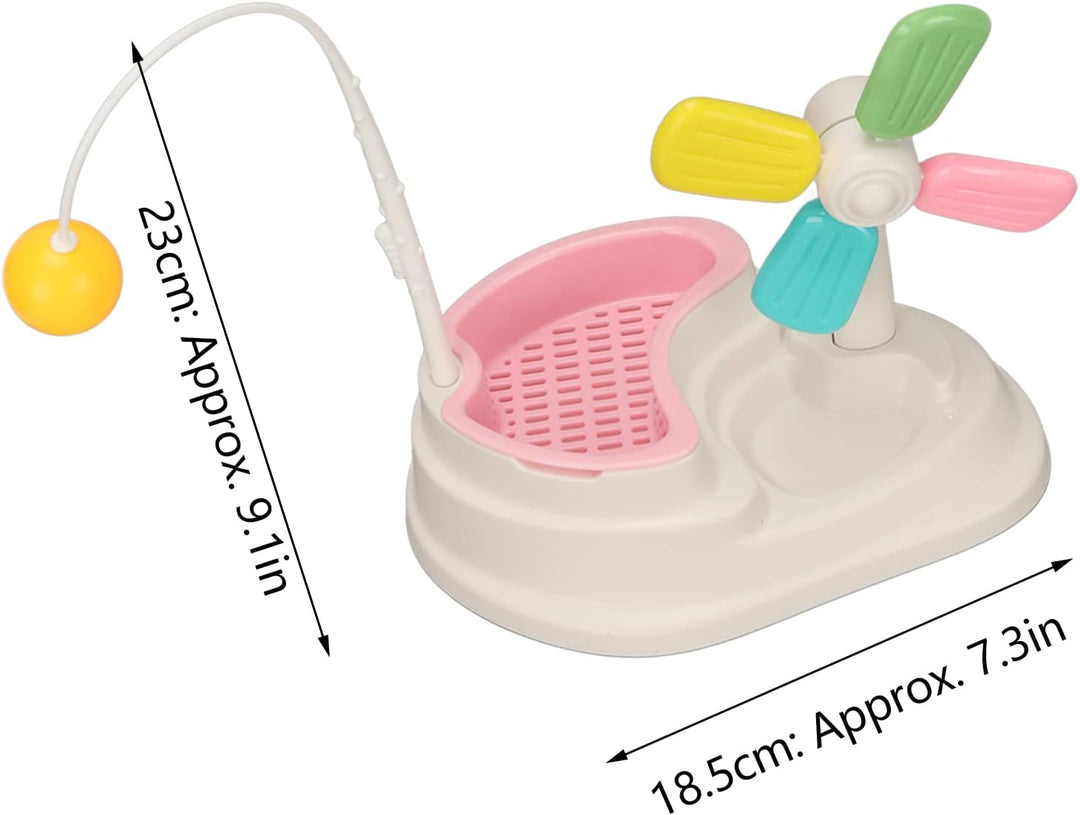 Fun interactive cat windmill toy offers endless entertainment, mental stimulation, and physical activity.