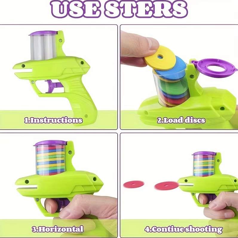 Durable interactive cat throwing disc toy. Perfect for indoor cat exercise, playtime, and mental enrichment.