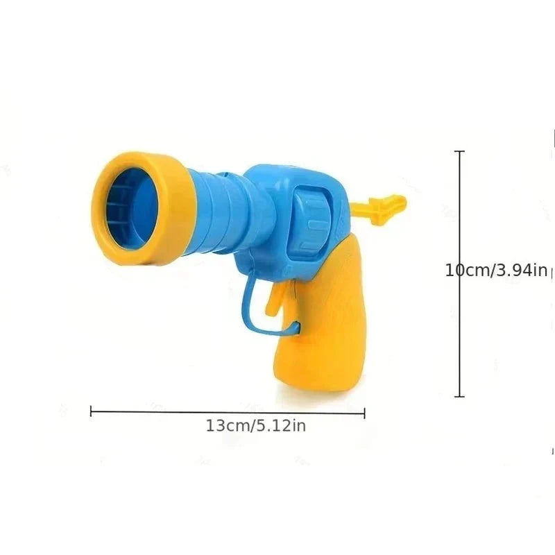 Engaging interactive cat toy cannon for endless pet play, stimulating feline hunting instinct.