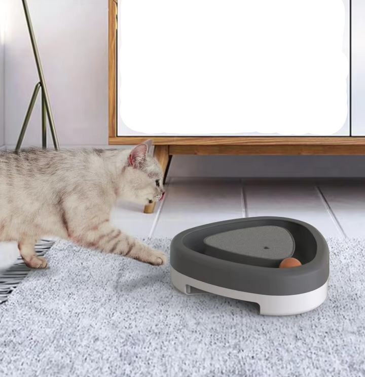 Interactive cat toy with exciting ball track for endless play and mental stimulation for active felines.