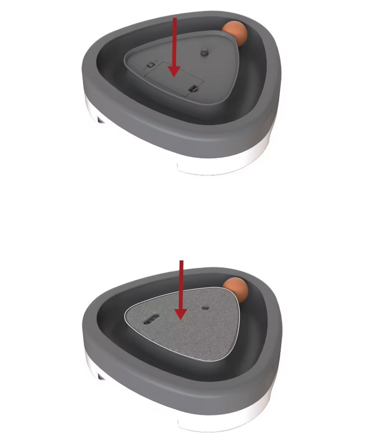 Puzzle cat toy: Interactive ball track and scratch pad promotes healthy scratching & active play for pets.