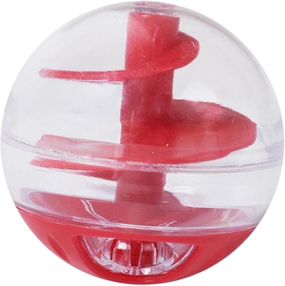 Clever cat treat dispenser food ball, a puzzle toy designed for mental stimulation and healthy engagement.