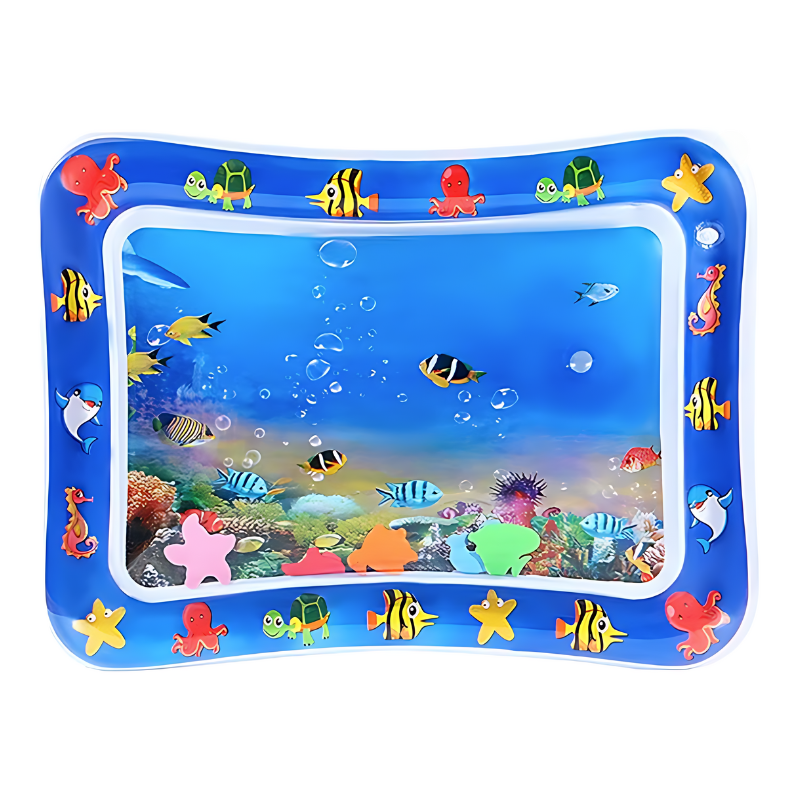 Interactive cat water play mat for summer cooling & feline enrichment. A fun pet toy for cool comfort & playtime.
