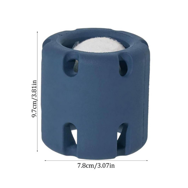 Durable rubber interactive dog toy ball, perfect for fetch, retrieve, & mental stimulation for active pets.