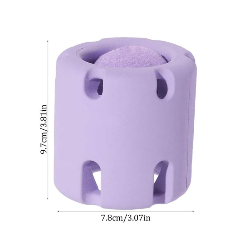 Robust interactive dog ball toy; eco-friendly rubber design ensures durable play & mental challenge for pets.
