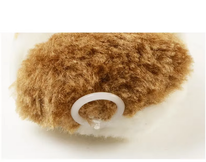Fun interactive electric plush hamster cat toy for automatic solo play & pet entertainment.